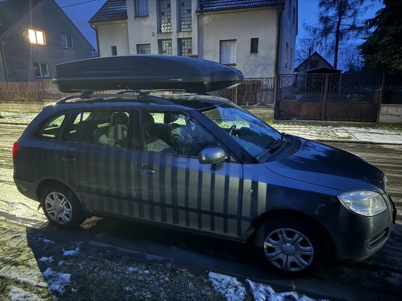 Box na Škodě Fabia Combi