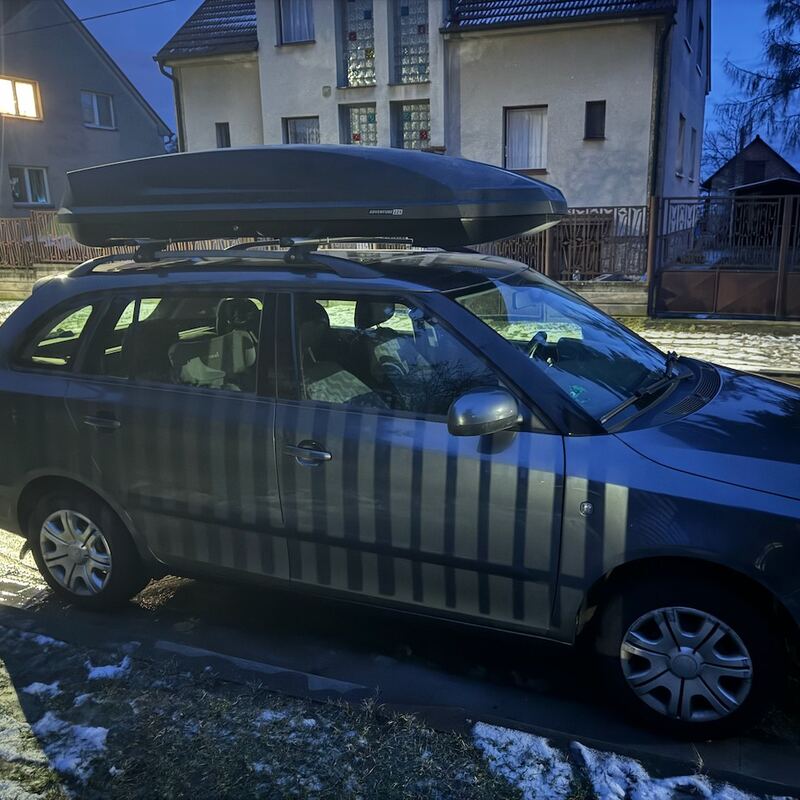 Box na Škodě Fabia Combi