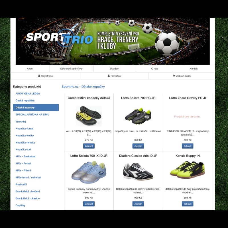 Sporttrio.cz - eshop produktů