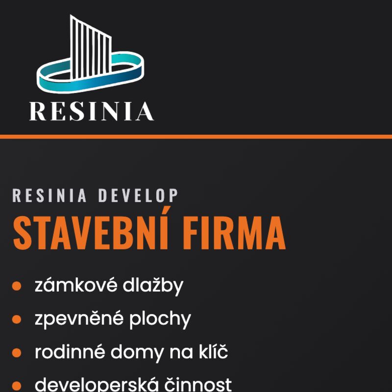 Web Resinia Develop na mobilu